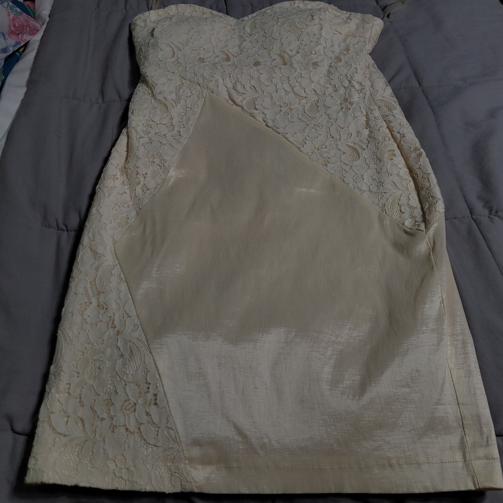 Romeo and Juliet strapless dress Small